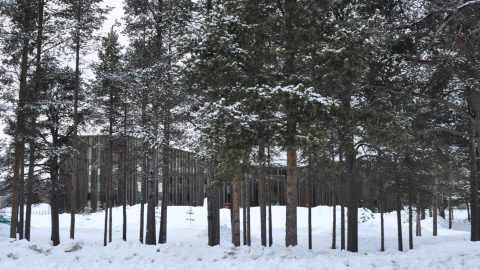 Sajos: Centro Cultural y Político Sami. Inari, Finlandia.