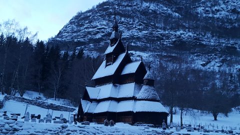 Stavkyrkje, Borgund, Norway.