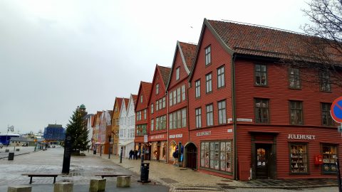 Bryggen, Bergen, Norway.