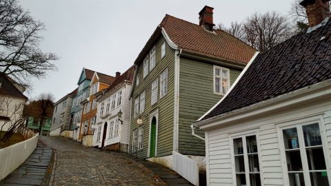Gamle Bergen Museum, Old Bergen Museum, Norway.